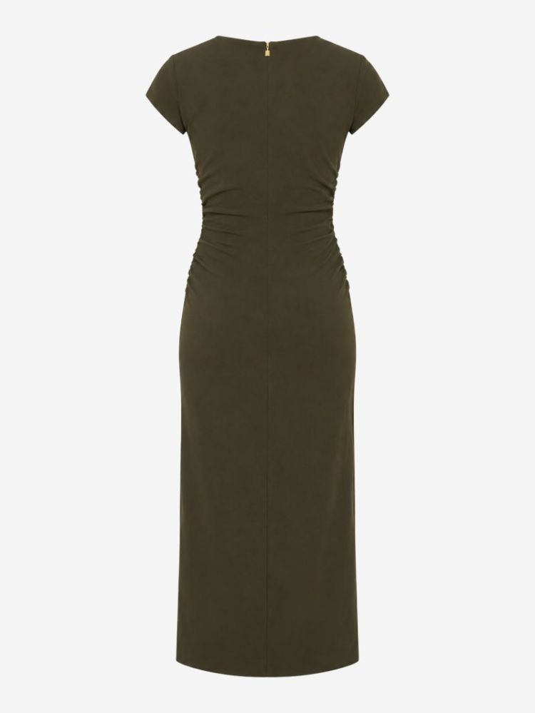 AMINE DRESS NIGHT GREEN