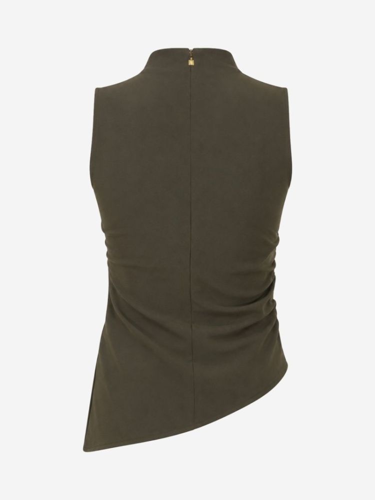 AMINE TOP NIGHT GREEN