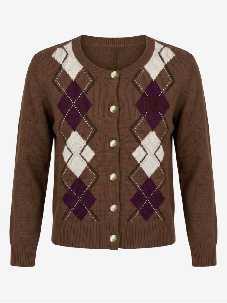 ANIRA CARDIGAN CHOCOLATE CHIP