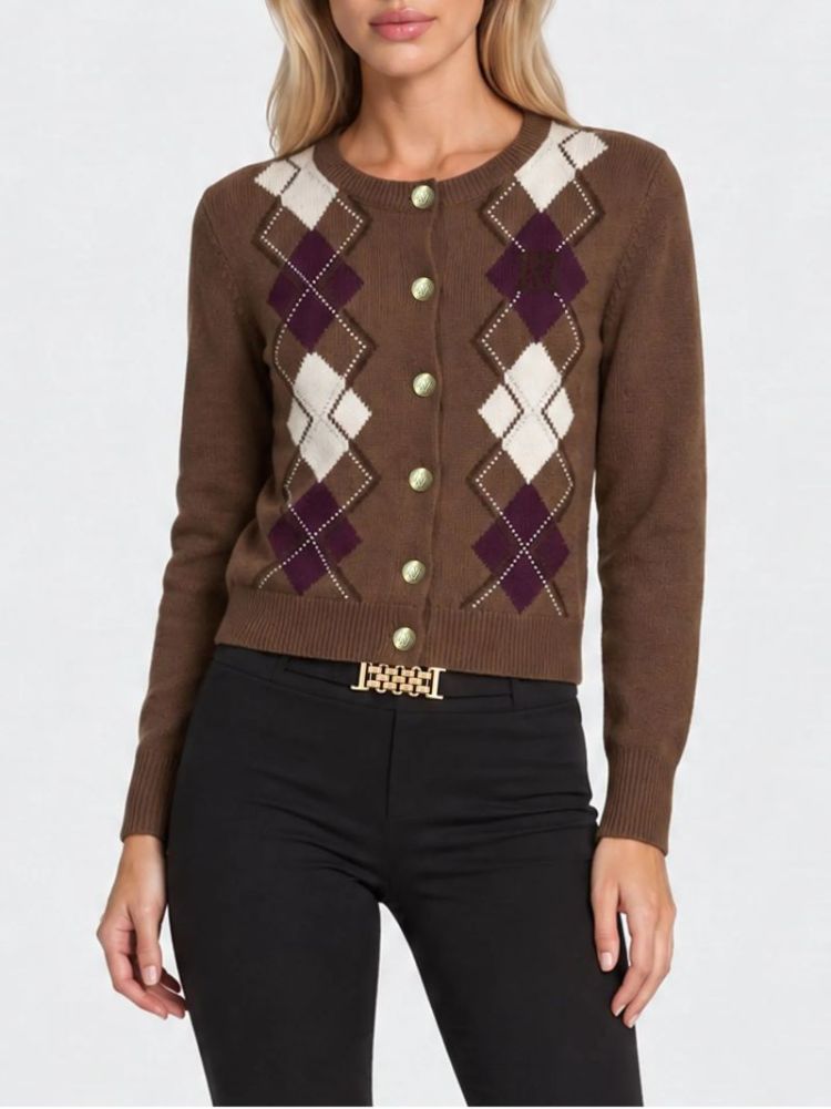 ANIRA CARDIGAN CHOCOLATE CHIP