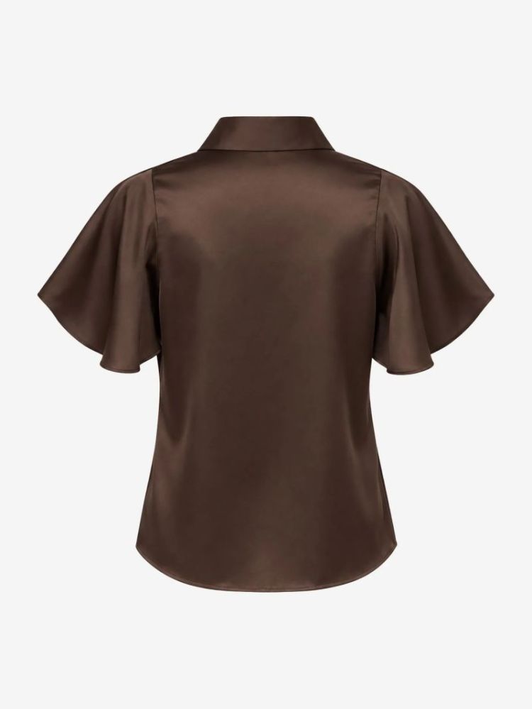 ALETHE BLOUSE CHOCOLATE TORTE