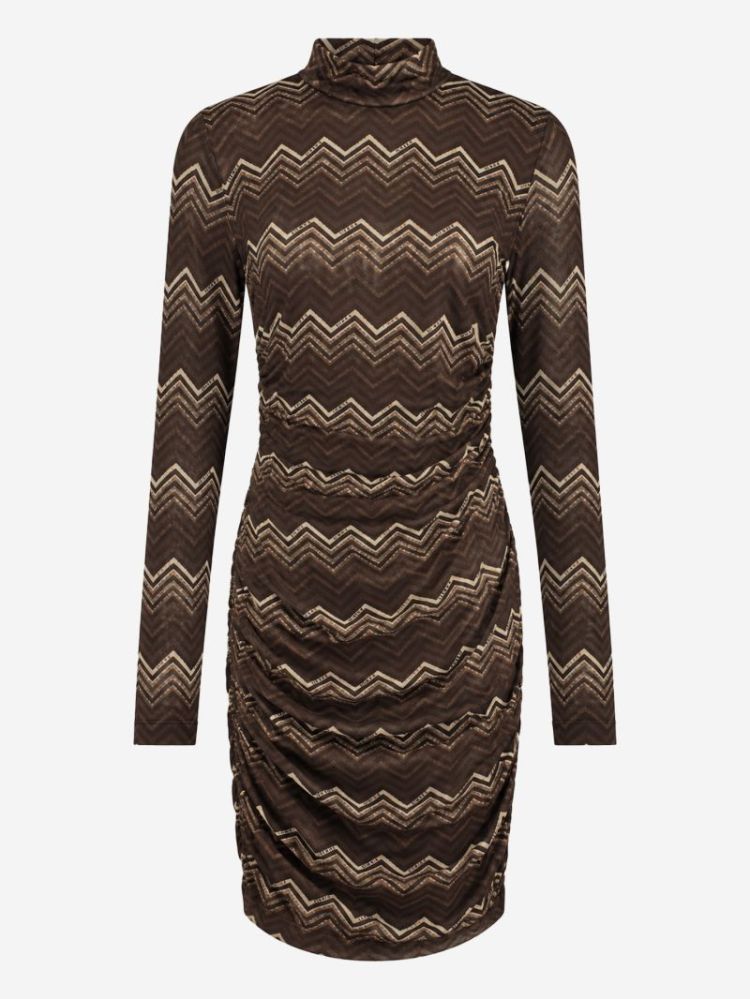 ARIVA MESH DRESS CHOCOLATE MARTI