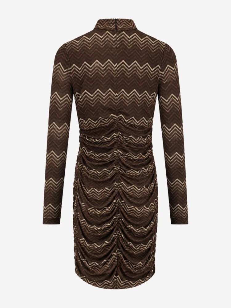 ARIVA MESH DRESS CHOCOLATE MARTI