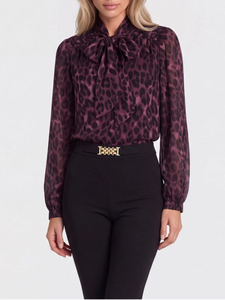ARABELLA BLOUSE GRAPE WINE