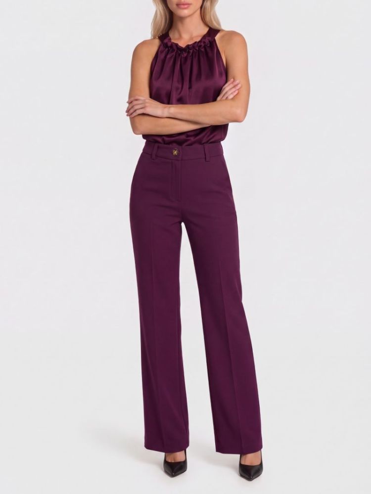 ASHIRA PANTS GRAPE WINE