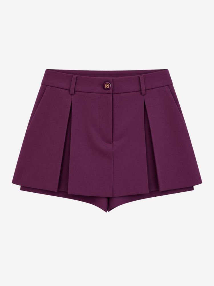 ASHIRA SKORT GRAPE WINE
