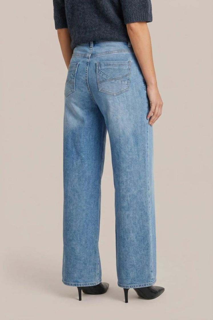 VALA JEANS DENIM MID BLUE