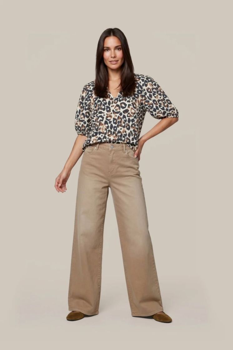 NEONA JEANS LIGHT CAMEL