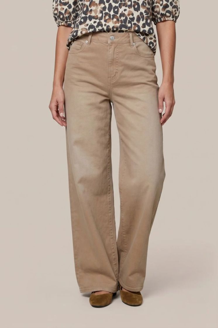 NEONA JEANS LIGHT CAMEL