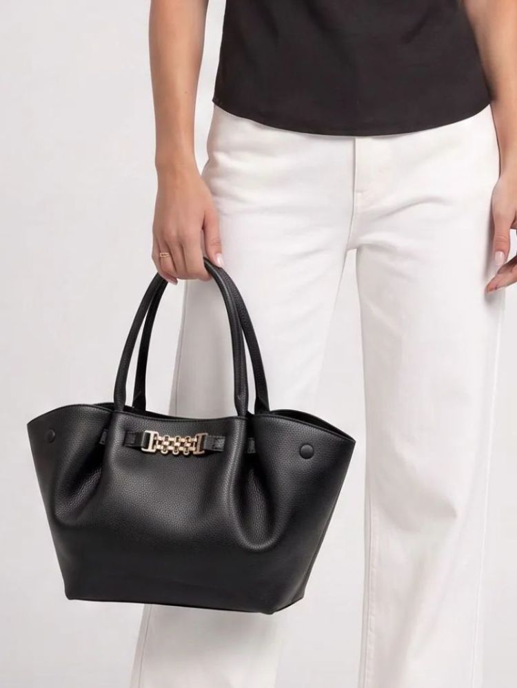 AMARA CHUNKY SHOPPER BLACK