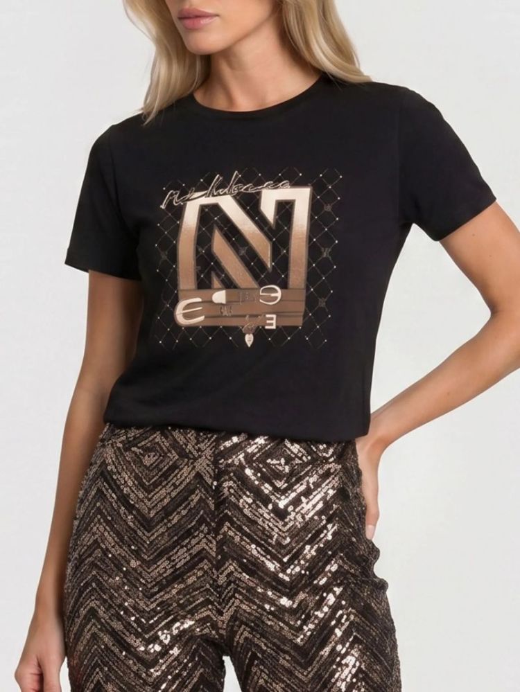 N CHAINS T-SHIRT BLACK