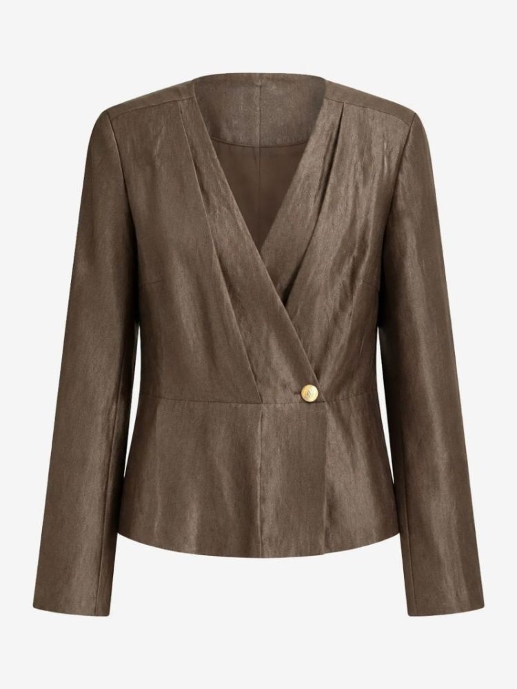 AYMEE BLOUSE CHOCOLATE CHIP