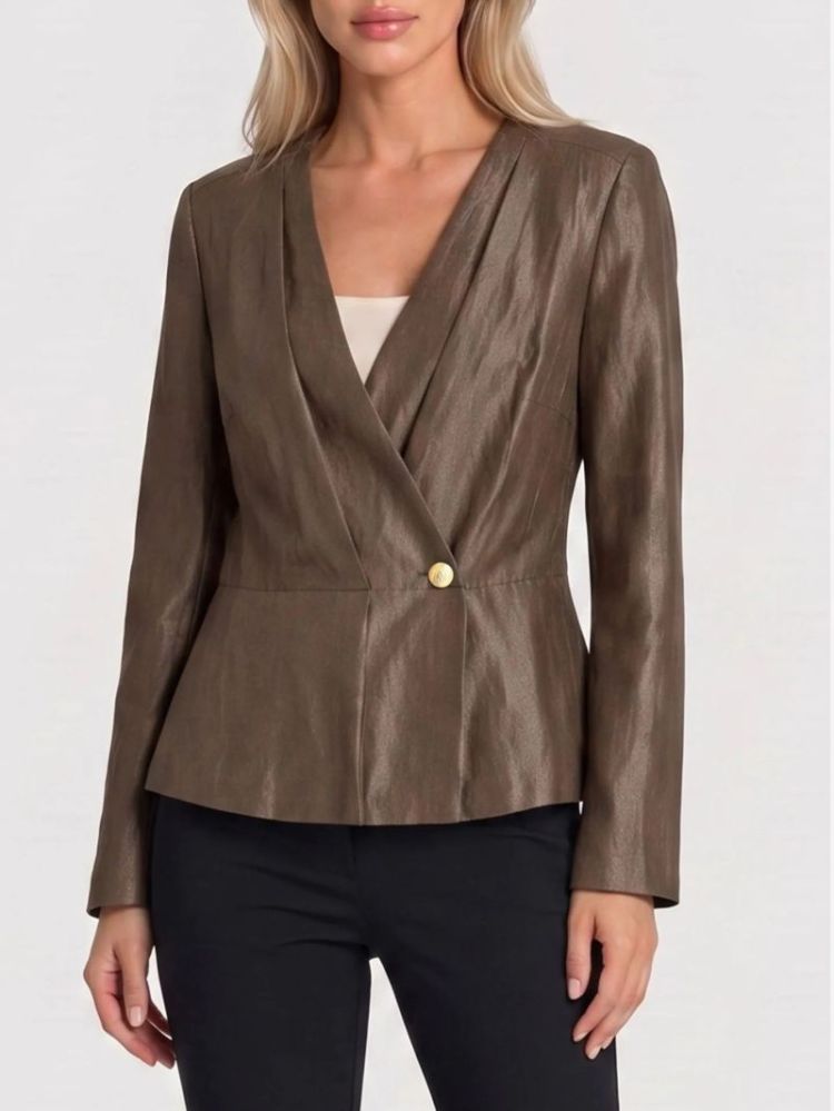 AYMEE BLOUSE CHOCOLATE CHIP