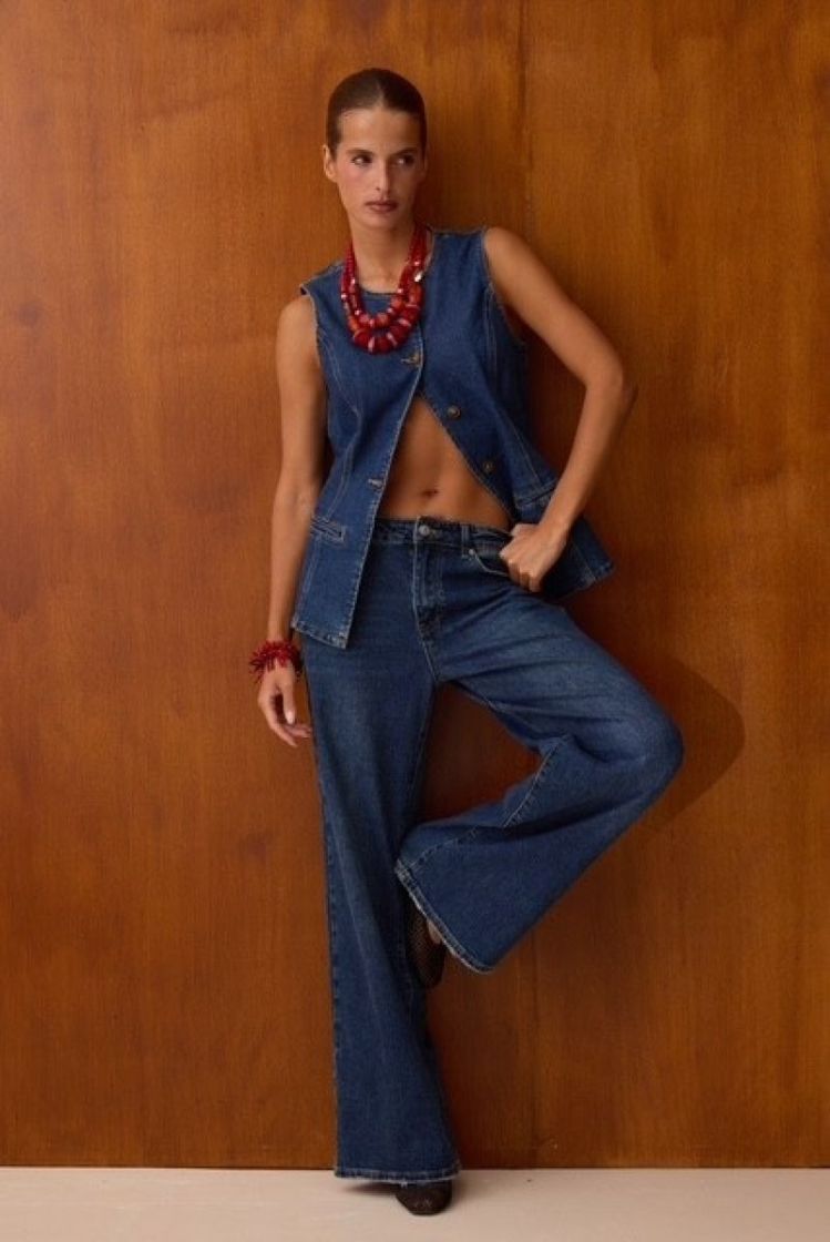 WIDE LEG BLUE