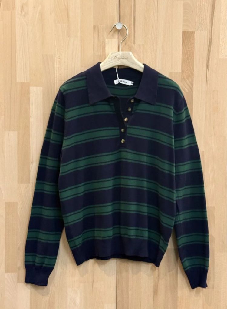 POLO OPAL NAVY/GREEN