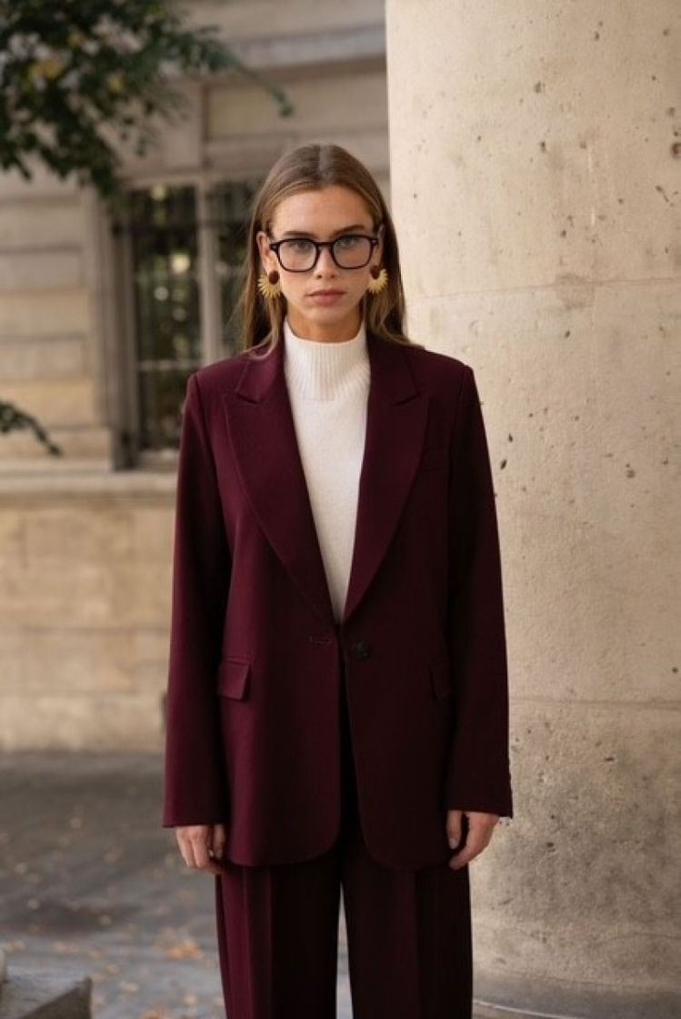 STRAIGHTCUT 2 BLAZER BORDEAUX