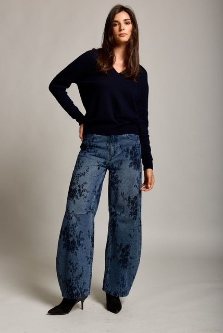 BARREL PRINTED BLUE