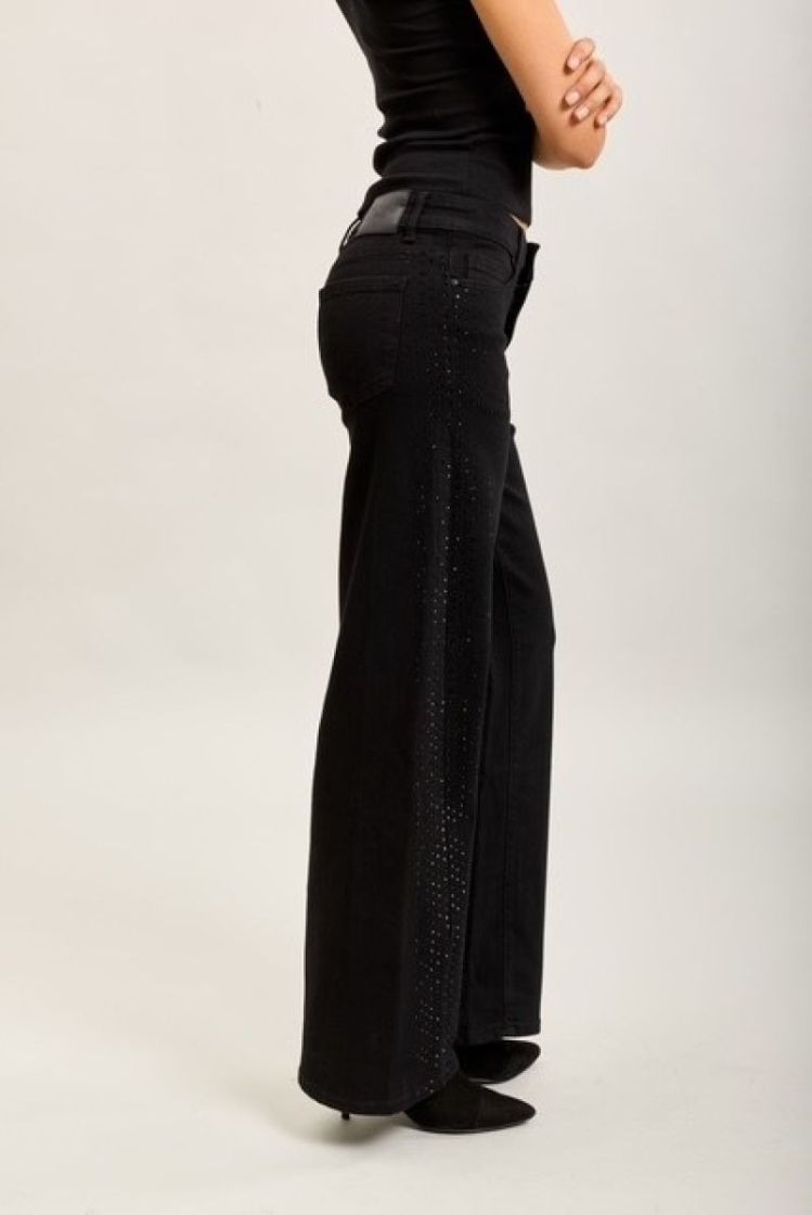 STRASS SIDE BLACK