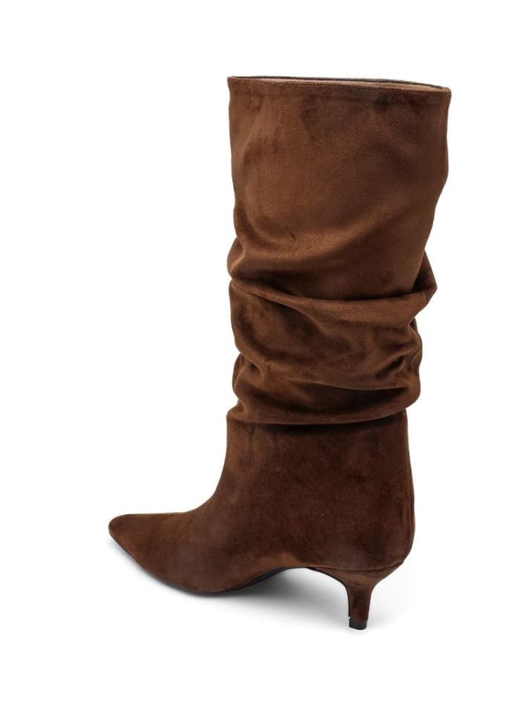 HALF UP BOOT MOKA