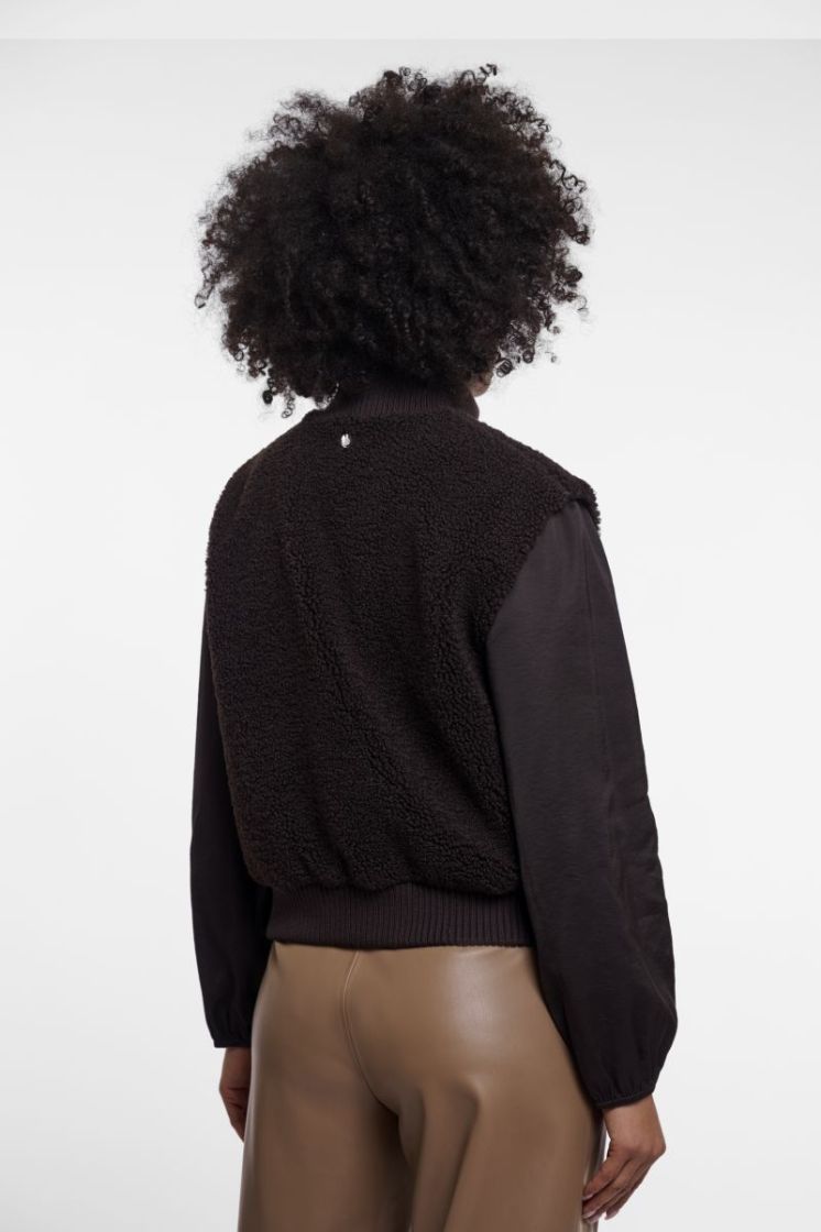 MIXED BODYWARMER PEATED