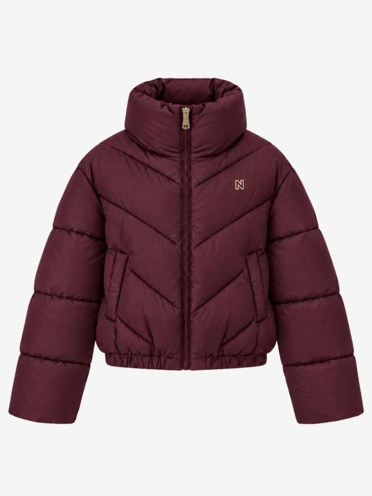 ANATOLIA PUFFER JACKET GRAPE WINE