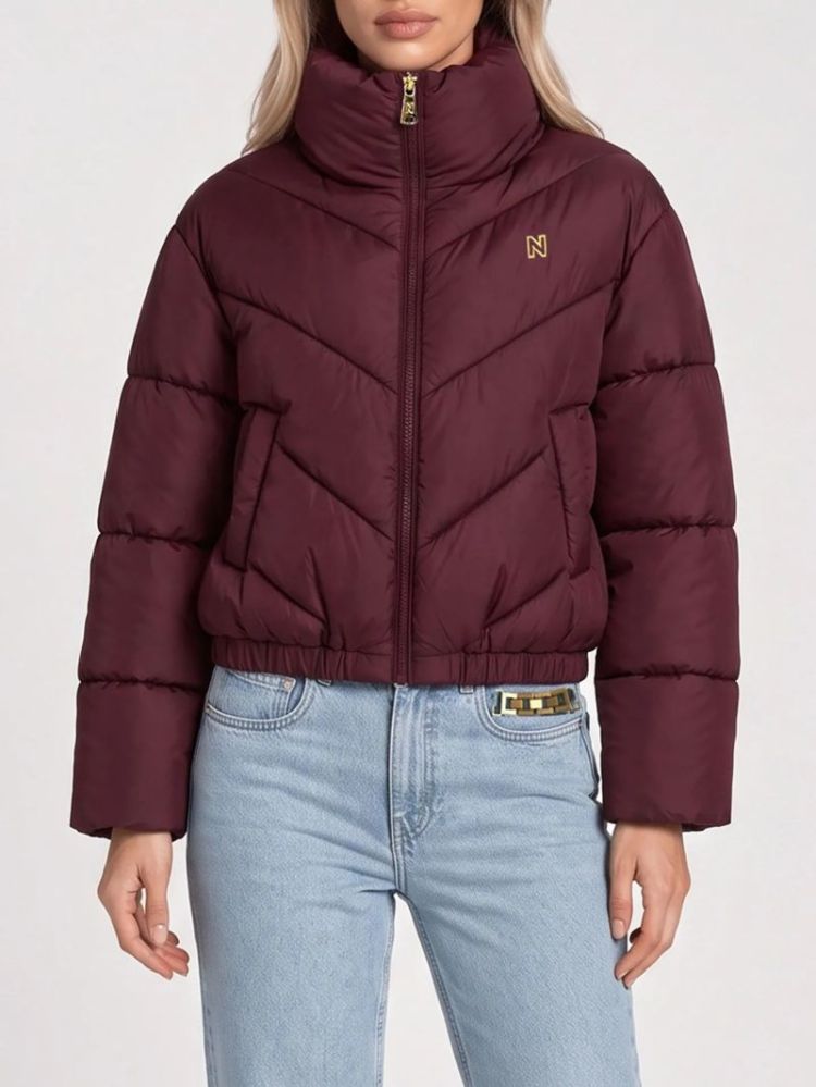 ANATOLIA PUFFER JACKET GRAPE WINE